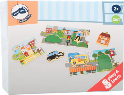 Storypuzzle Stadt - small foot