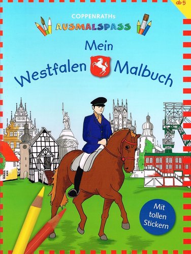 Mein Westfalen Malbuch - mit tollen Stickern