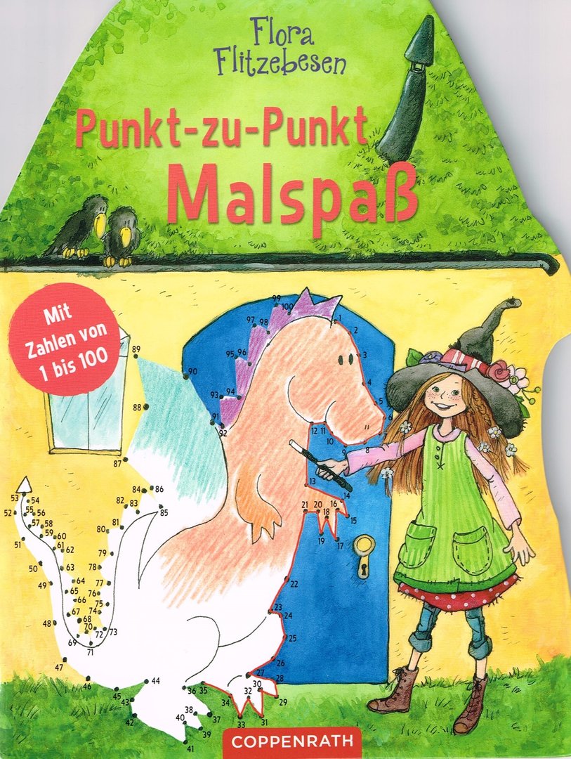 Punkt zu Punkt Malspaß von Flora Flitzebesen