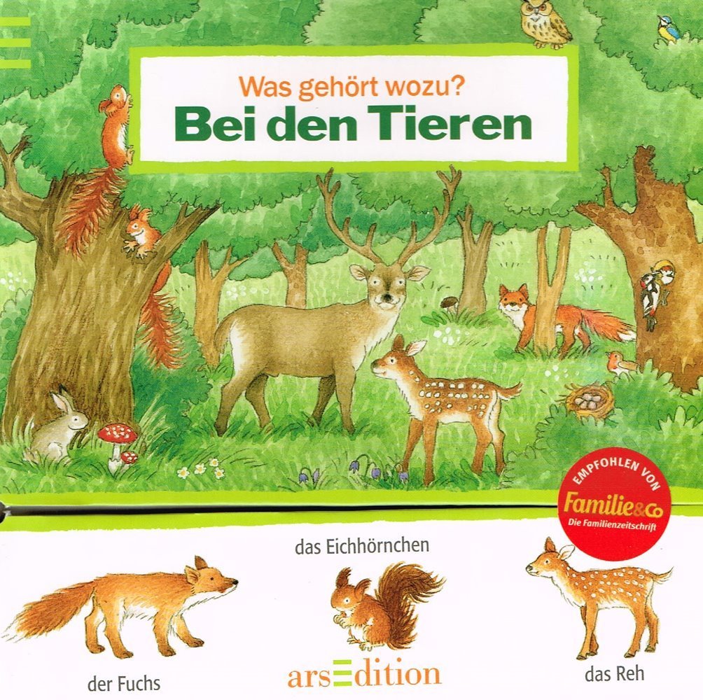 Was gehört wozu? - Bei den Tieren