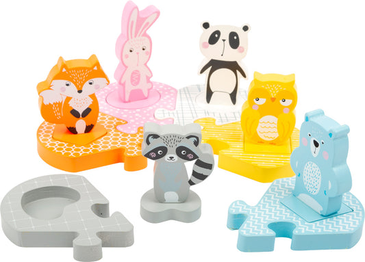 Steckpuzzle - Pastell small foot