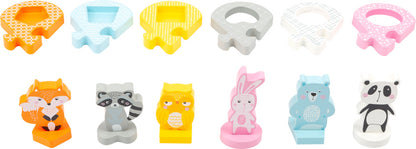 Steckpuzzle - Pastell small foot