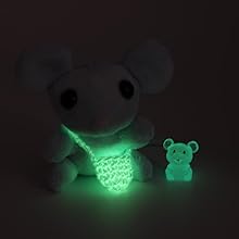 Plüsch Zahnfee Set - leuchtet im dunklen - Ein zauberhaftes DIY-Set für den Zahnwechsel mit funkelnden Extras, liebevoll und kreativ gestaltbar.