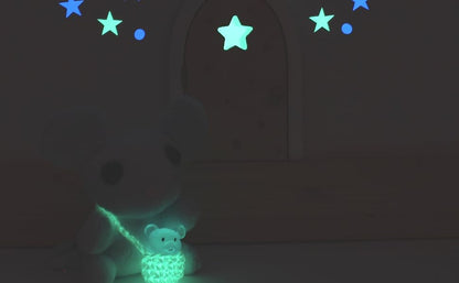 Plüsch Zahnfee Set - leuchtet im dunklen - Ein zauberhaftes DIY-Set für den Zahnwechsel mit funkelnden Extras, liebevoll und kreativ gestaltbar.